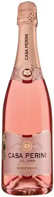 1. Espumante Brut Rosé 750ml - Casa Perini