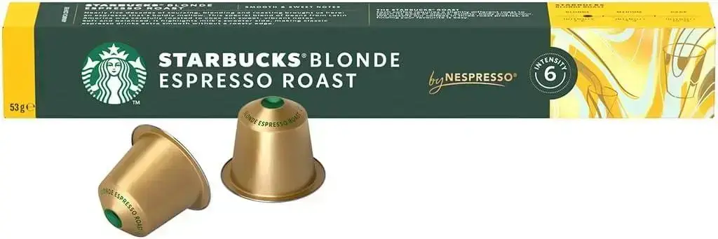 3. Café em Cápsula Blonde Espresso - Starbucks