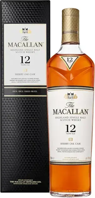 3. Whisky The Macallan Sherry Oak 12 Anos 700ml - Macallan