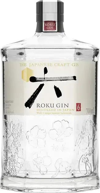 4. Roku Gin Japonês 700Ml - Roku