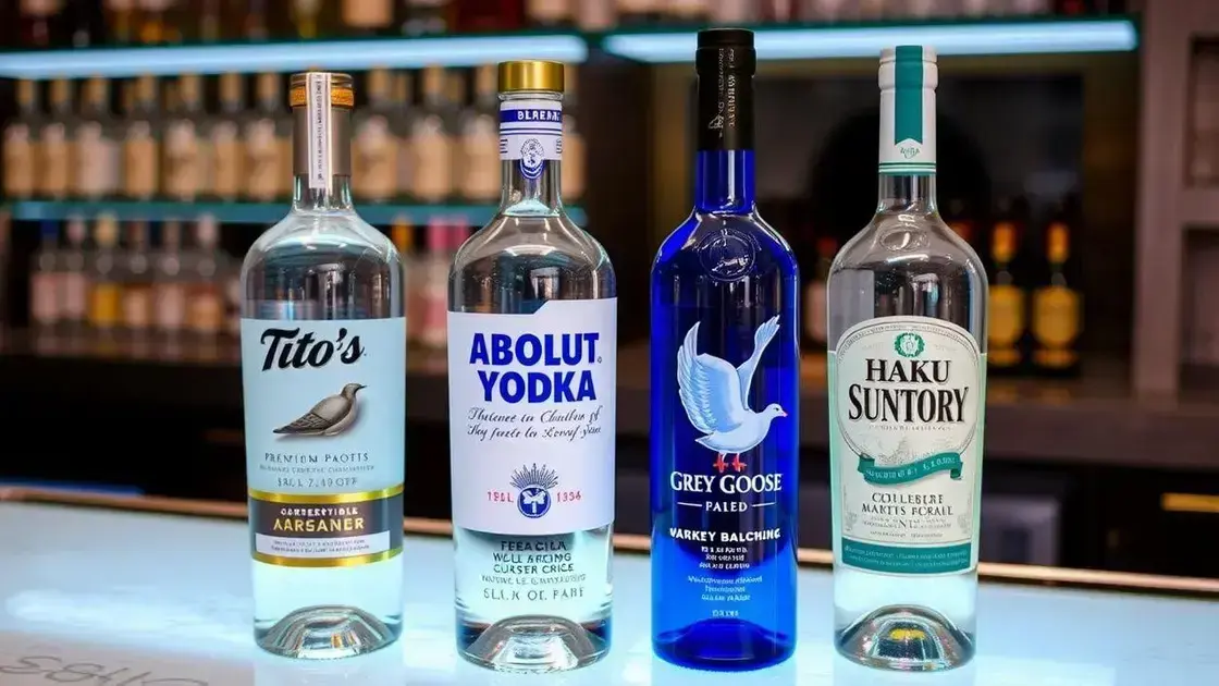 Melhores Vodkas para Comprar Online: 4 Opções Imperdíveis